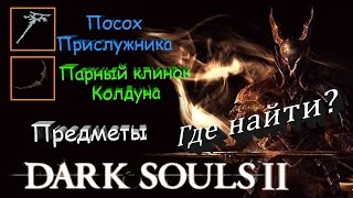 ПОСОХ ПРИСЛУЖНИКА / ПАРНЫЙ КЛИНОК КОЛДУНА - [Dark Souls 2]