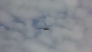 Хеликоптер МИ-8 с Бойко Борисов на борда