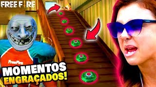 Não acredito NISSO! - TENTE NÃO RIR Momentos ENGRAÇADOS do FREE FIRE
