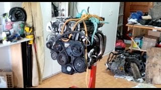 (How to) Put your engine on the engine stand