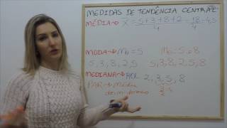 Medidas de Tendência Central