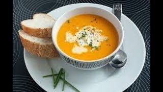 Как приготовить тыквенный крем суп с картофелем и курицей