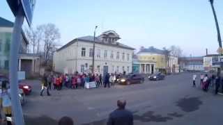 Флэшмоб Вичуга ПДД / flashmob Vichuga SDA LIVE