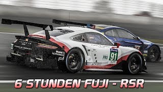 6 Stunden Fuji - Porsche 911 RSR | Project CARS 2 [HD] [GER] Fuji Speedway