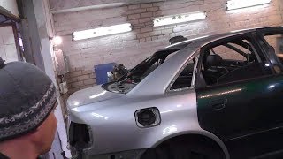 Audi A4 (B5)  Наборка. Сварка.