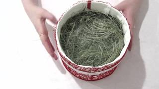 Шляпная коробка для букета из конфет своими руками
