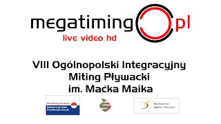 VIII Ogólnopolski Integracyjny Miting Pływacki im. Maćka Maika - Blok II
