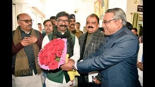 झारखंड मुख्यमंत्री आवास में महागठबंधन की पहली बैठक