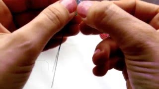 БИСЕРОПЛЕТЕНИЕ ДЛЯ НАЧИНАЮЩИХ. Урок 3 - Прошивка лепестка