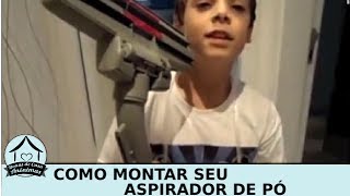 Como montar seu aspirador de pó