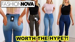 FASHION NOVA JEANS: Worth The Hype?!