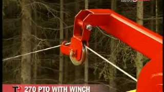 ΘΡΥΜΜΑΤΙΣΤΗΣ ΚΛΑΔΙΩΝ ΚΑΤΑΣΤΡΟΦΕΑΣ TP 270 PTO WINCH
