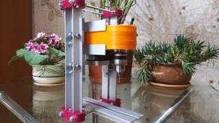 Сверлильный станок. Печать на 3d принтере