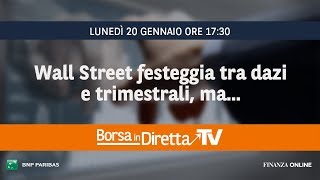 Wall Street festeggia tra dazi e trimestrali, ma...