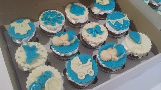 Украшение капкейков Как украсить капкейки мастикой  Decorating cupcakes