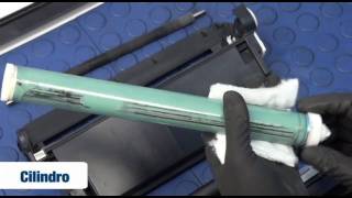 Vídeo Limpeza das Peças do seu Cartucho de Toner - Vídeo Aula Valejet.com