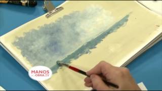 Aprendé a pintar al óleo un cuadro de playa