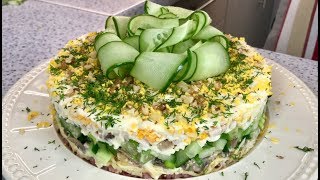 Новогодний Салат «Малахитовая Шкатулка»! НОВИНКА!