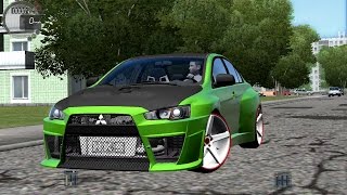 City Car Driving 1.5.2 Mitsubishi Lancer X Evo Tuning [G27]