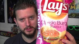 Lays CLASSIC BURGER CHIPS // deutsch Snack Check