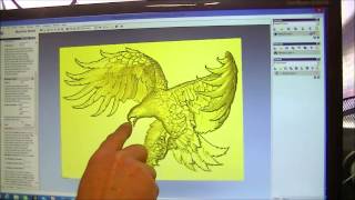 91 A simple demonstration of how to make a 3D relief ArtCam