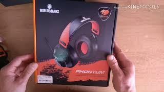 Игровые наушники COUGAR Phontum от Wargaming.