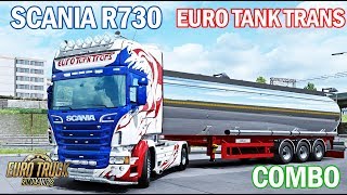 ETS2 1.34|COMBO SKIN Pack Scania R730 EURO TANK TRANS Euro Truck Simulator 2