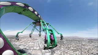 VR 360° Video | 4K! | Stratosphere Extreme Thrill rides!! Las Vegas, Nevada, USA
