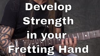 Daily Practice Tips for Guitarists #3 - 20 Second Strength Exercises - Steve Stine Guitar Lesson