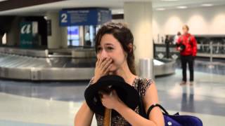 Wedding Proposal in LAX