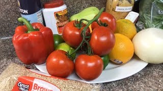 Arroz aguado con pollo ? Receta Nicaraguense