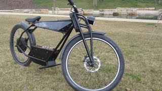 Электромотоцикл своими руками, Старинный мотоцикл 26 Bike, Custom Bike, VINTAGE
