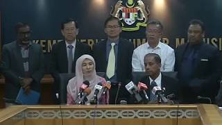 Sidang media Menteri Sumber Manusia