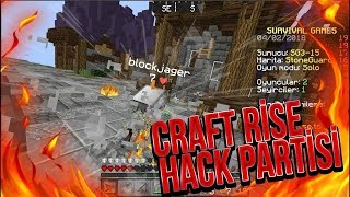 CRAFTRİSE TEK ÇALIŞAN HİLE OYUNDAN ATMIYOR(%100 ÇALIŞIYOR) HİLE TESTİ 2018