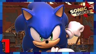 Sonic Forces - Walkthrough Part 1 Stage 1-5 Boss Zavok