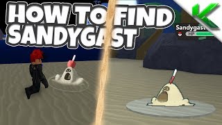 HOW TO GET SANDYGAST! NEW UPDATE! FULL TUTORIAL! - Pokemon Brick Bronze