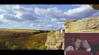 Необычное поздравление на годовщину свадьбы или "Нежность"