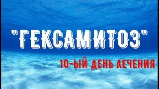 10-ый день лечения болезни "Гексамитоз" у цихлид