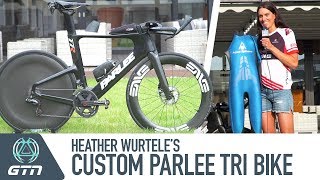 Heather Wurtele's Custom Parlee 1R Pro Bike And Triathlon Kit