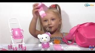 1 год Каналу Tiki Taki Kids празднуем День Рождения в Парке Аттракционов. Ярослава и Кукла Барби