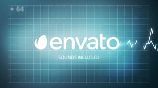 Medical Pulse Logo Reveal After Effects Template