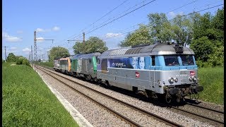 Des trains en Côte-d'Or - Mai 2018