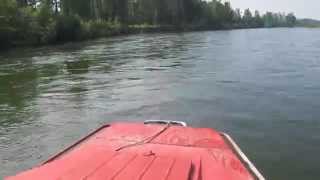 06 река Китой Россия 2013 туризм катер river Kitoy Russia Boat fishing hunting рыбалка охота travels