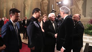 Quirinale - Concerto del Maestro Andrea Bocelli nella Cappella Paolina
