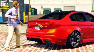 РЕАЛЬНЫЕ ПАЦАНЫ В GTA 5 - ПРИКЛЕИЛИ ВЗРЫВЧАТКУ НА BMW M5 F90 И MERCEDES C63 AMG! ?ВОТЕР