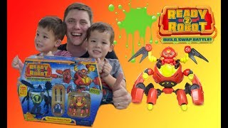 Ready 2 Robot Series 1 Survivor Battle Pack / Slime Robot Battle Toys UNBOXING/REVIEW