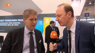 Martin Sonneborn auf der Cebit