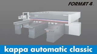 FORMAT-4® - kappa automatic classic - Beam saw (English)