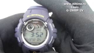 Мужские японские наручные часы Casio G-SHOCK G- 2900F- 2V