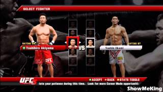 UFC Undisputed 3: Middleweight Division Roster - Championship Experience and Overall Rating